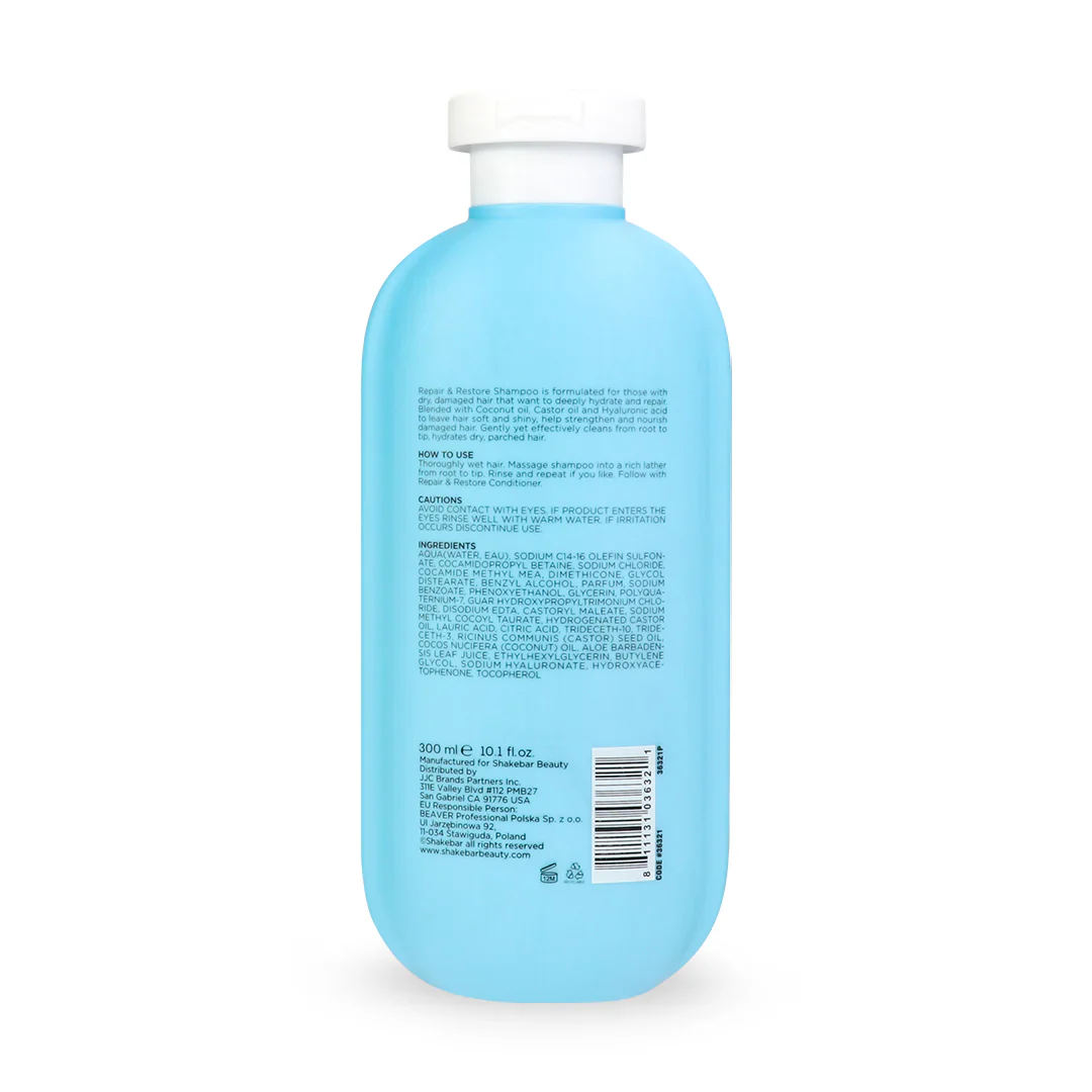Shakebar Repair & Restore Shampoo For Dry & Damaged Hair - Image 2