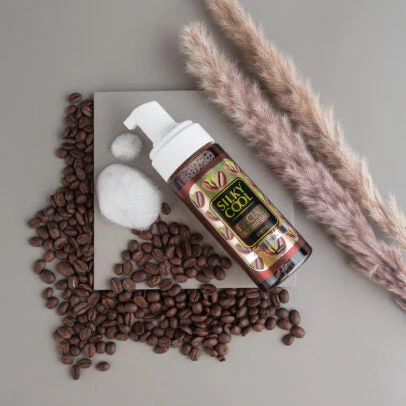 Silky Cool Face Wash Foam Coffee 150 ML - Image 2
