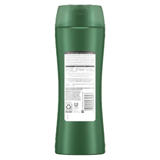 Suave Tea Tree & Hemp Seed Oil Revitalizing Shampoo 373ml - Image 2