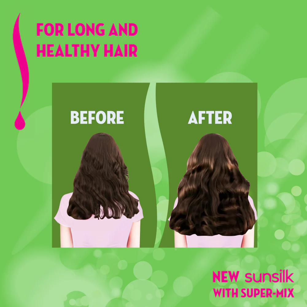 Sunsilk Long & Healthy Shampoo 360Ml - Image 6