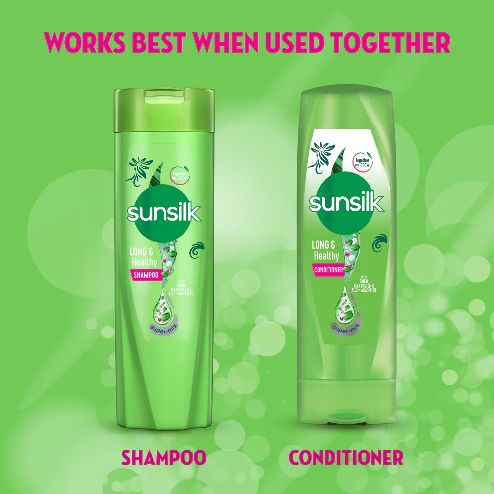 Sunsilk Long & Healthy Shampoo 360Ml - Image 8