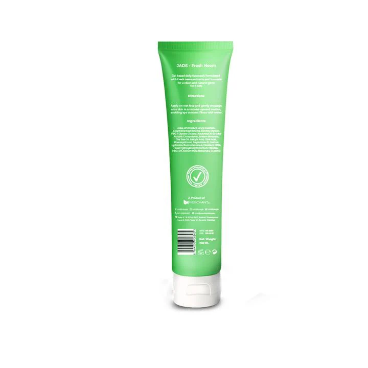 The Jade Acne Clear Neem Face Wash 100ml - Image 2