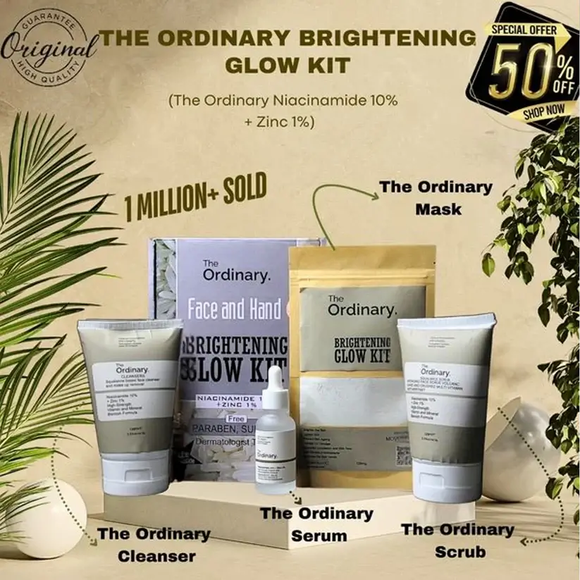 The Ordinary Face & Hand Brightening Glow Kit - Image 2