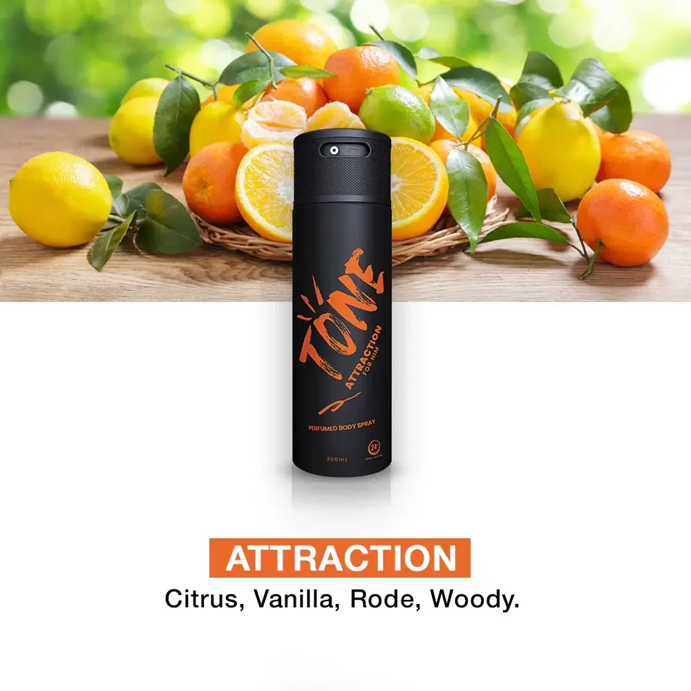 Tone Attraction For Him Perfumed Body Spray - Image 2