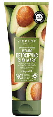 Vibrant Beauty Avocado Detoxifying Clay Mask 200 ML