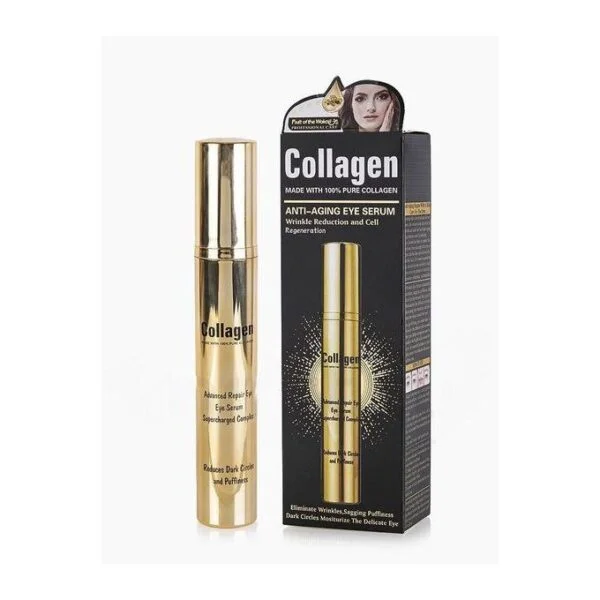 Wokali Anti Aging Eye Serum Anti Wrinkles Eye Cream with Collagen