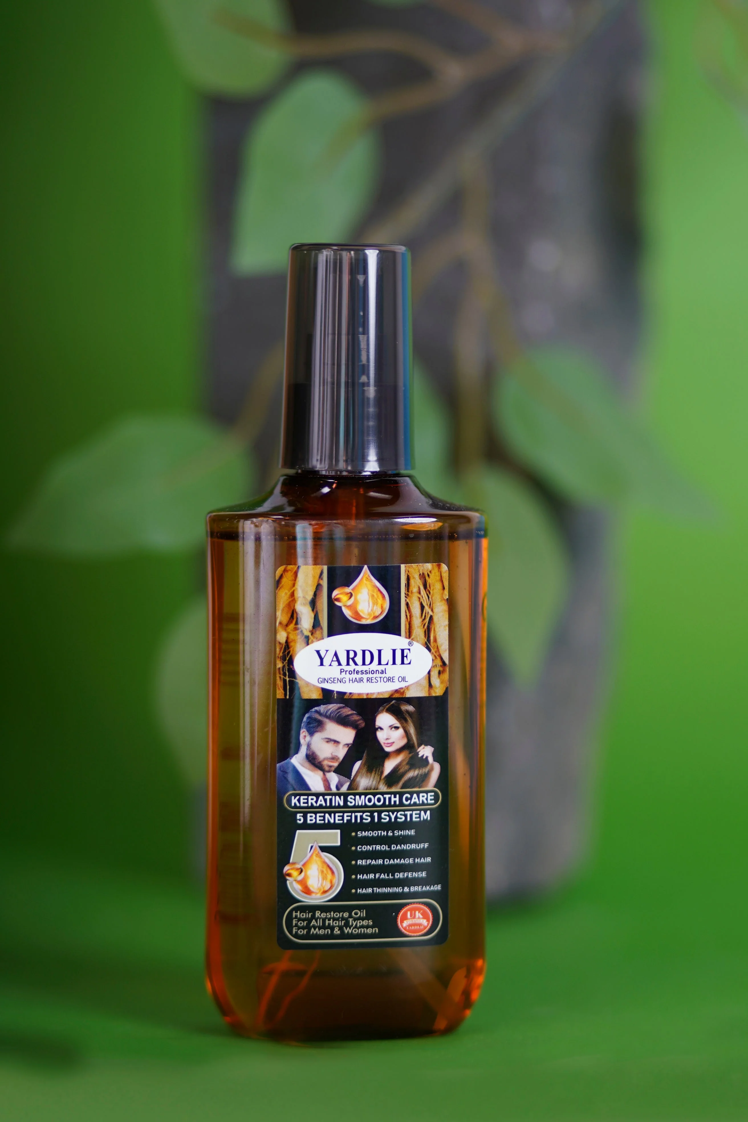 Yardlie Ginseng Oil For Hair Volumizing, Shining, Strengthening, Anti Hair fall & Anti Dandruff. - Image 2