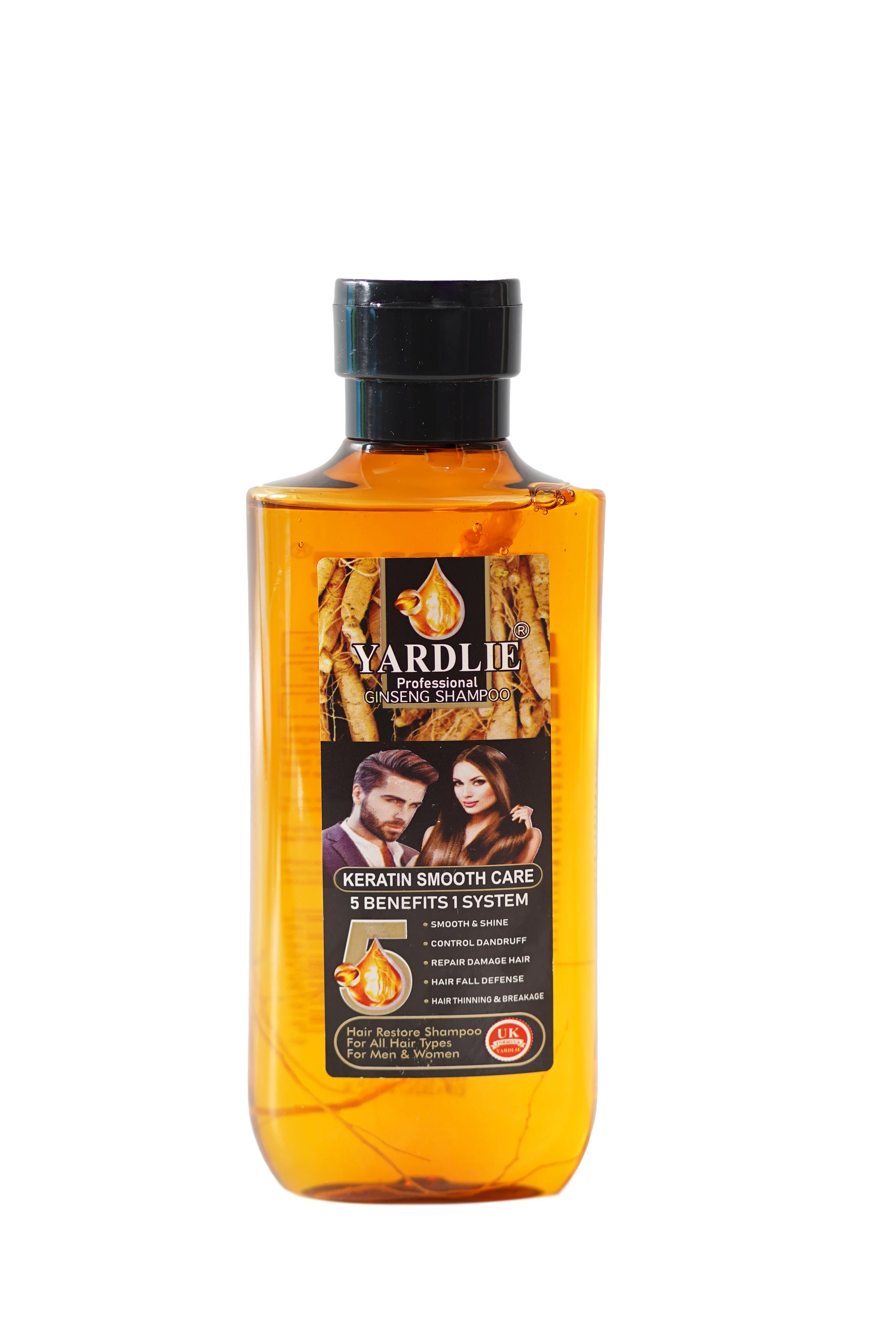Yardlie Ginseng Shampoo For Hair Volumizing, Shining, Strengthening & Dandruff Treatment 400g. - Image 4