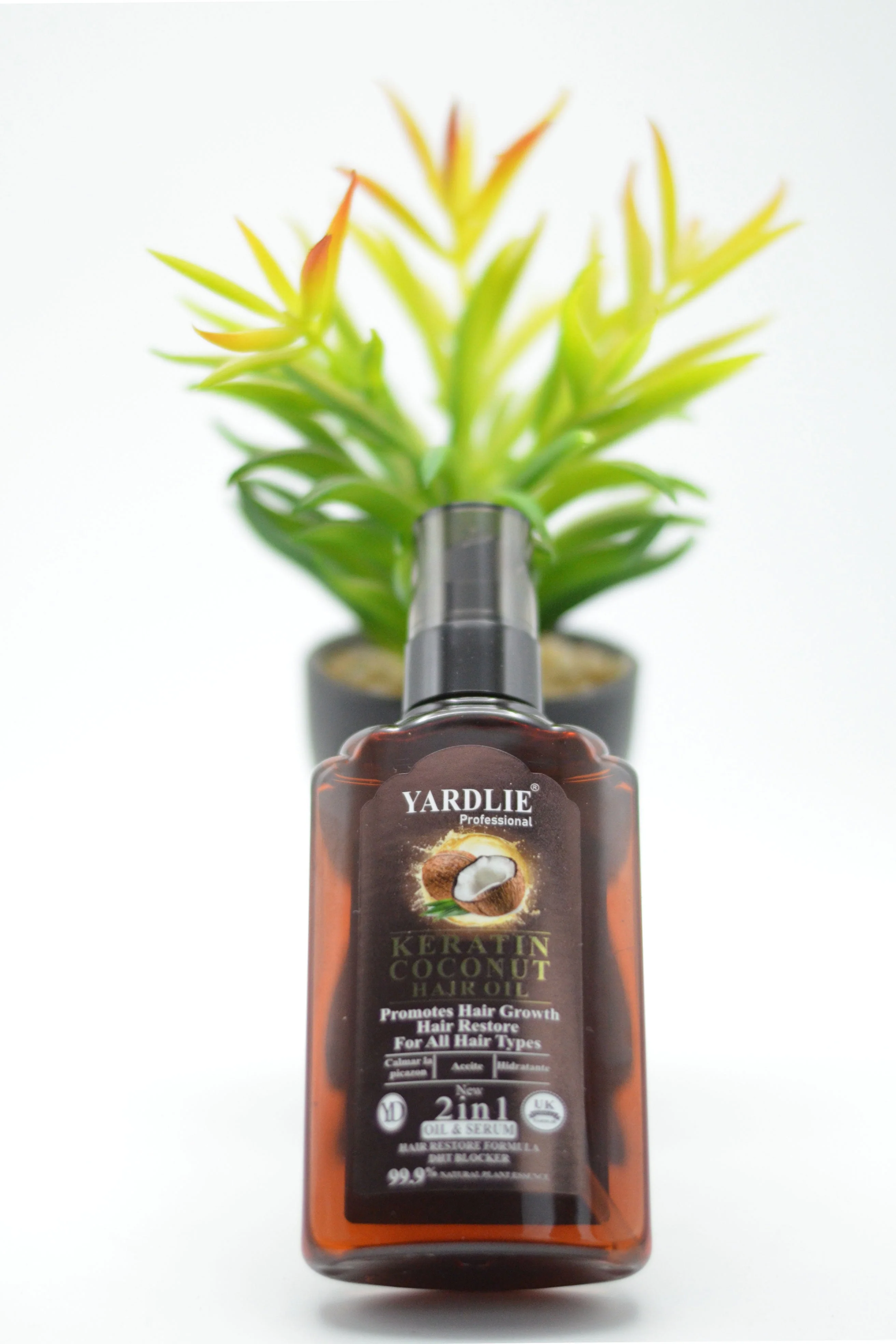 Yardlie Professional Keratin Coconut Hair Oil 120ml. - Image 2