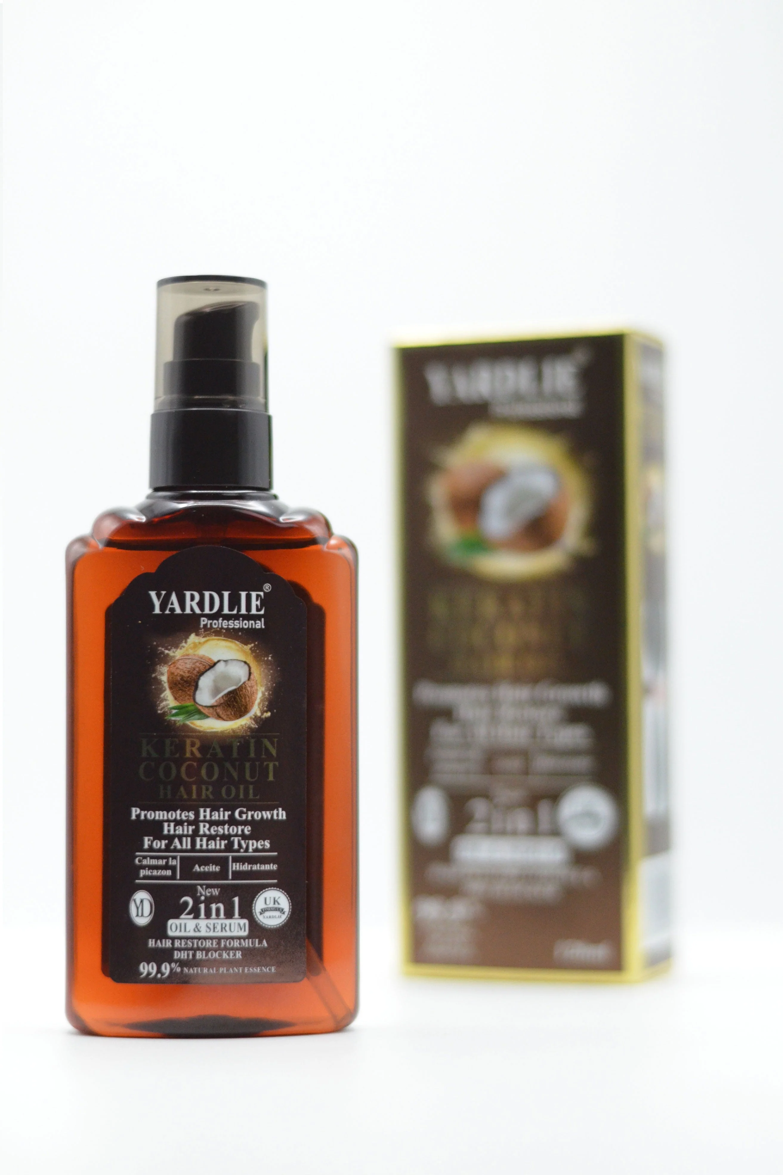 Yardlie Professional Keratin Coconut Hair Oil 120ml. - Image 3