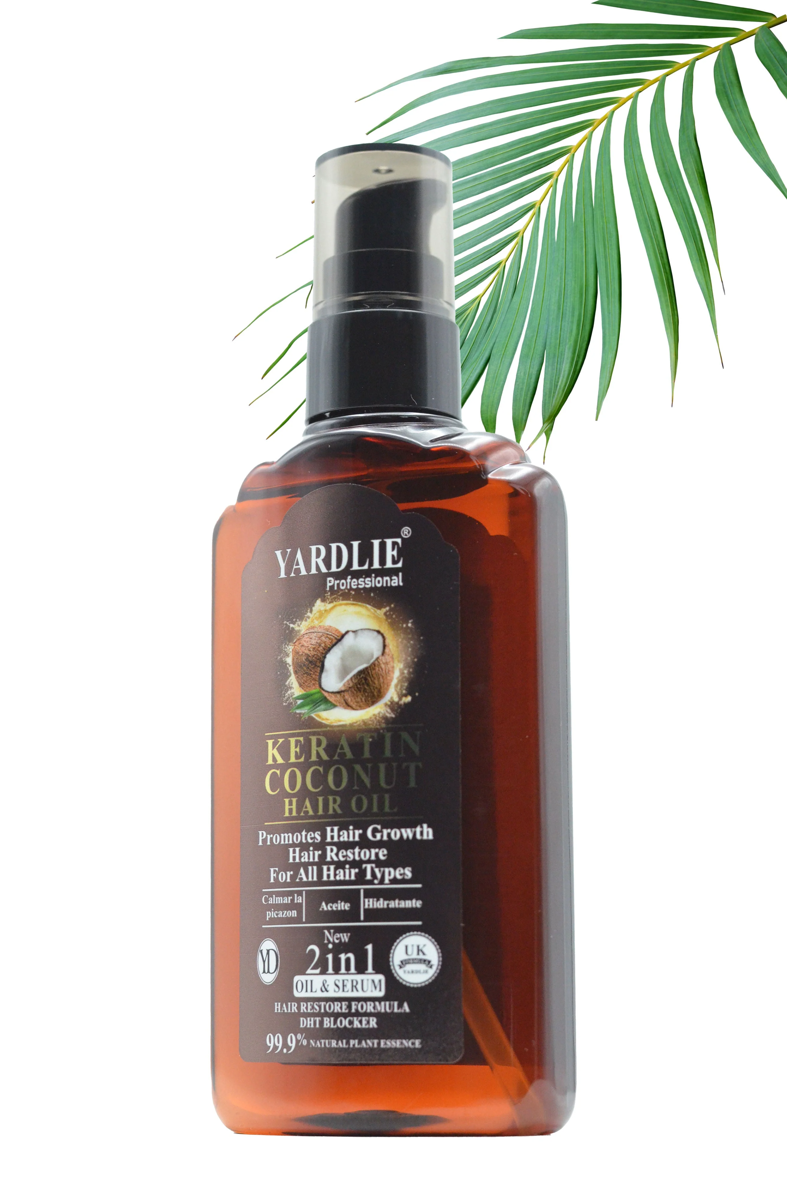 Yardlie Professional Keratin Coconut Hair Oil 120ml. - Image 4