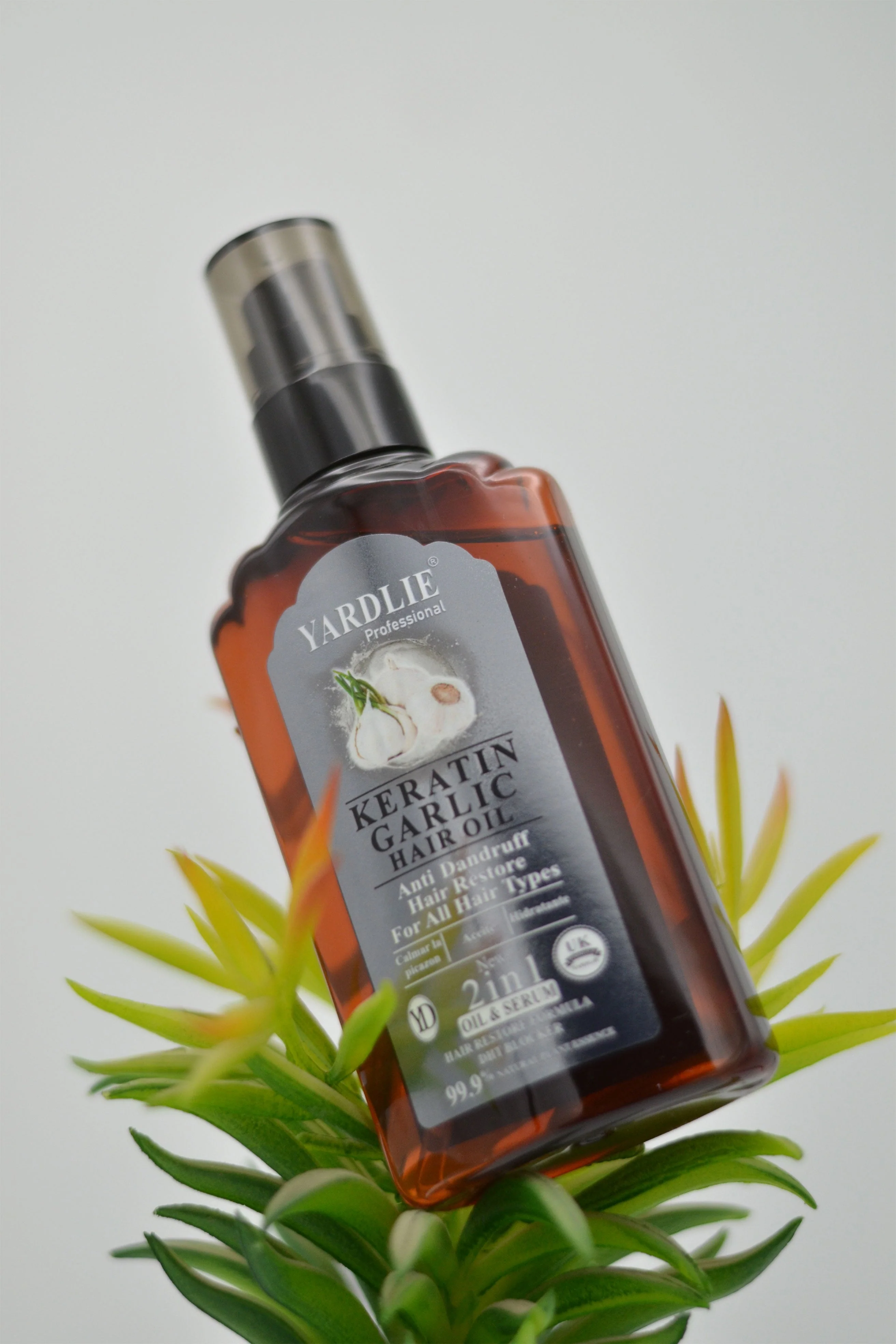 Yardlie Professional Keratin Garlic Hair Oil 120ml. - Image 2