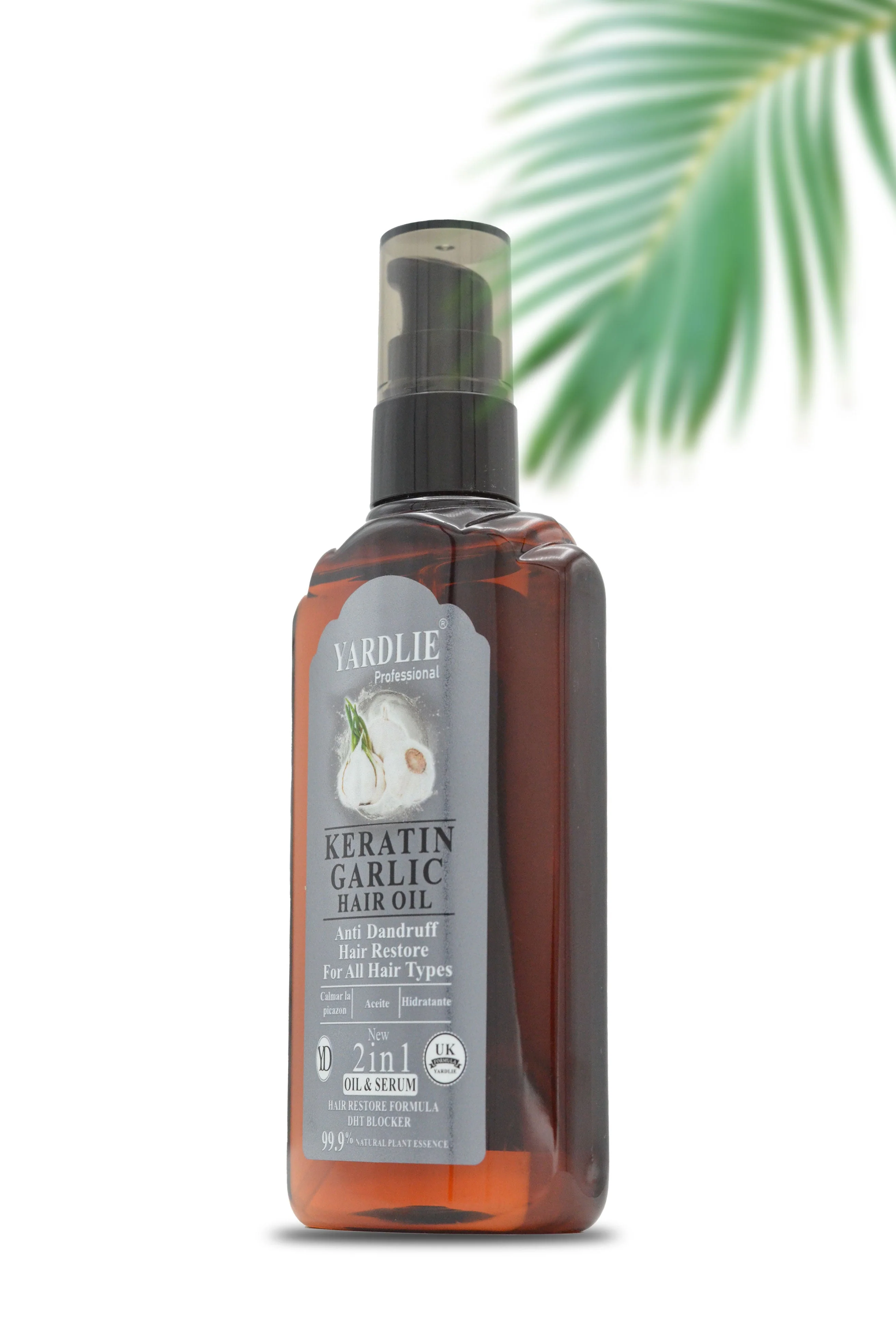 Yardlie Professional Keratin Garlic Hair Oil 120ml. - Image 4